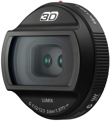 3D lens Panasonic