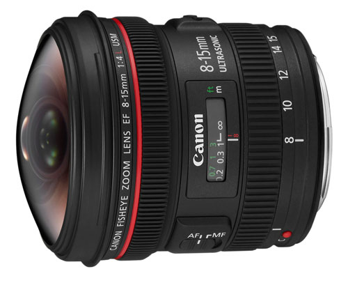 Canon EF 8-15mm f/4 L USM fisheye