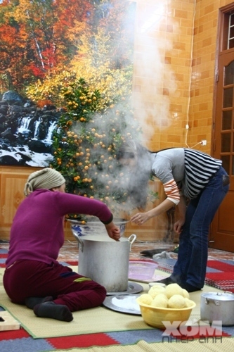 Thịt mỡ dưa hành câu đối đỏ - Cây nêu tràng pháo bánh trưng xanh